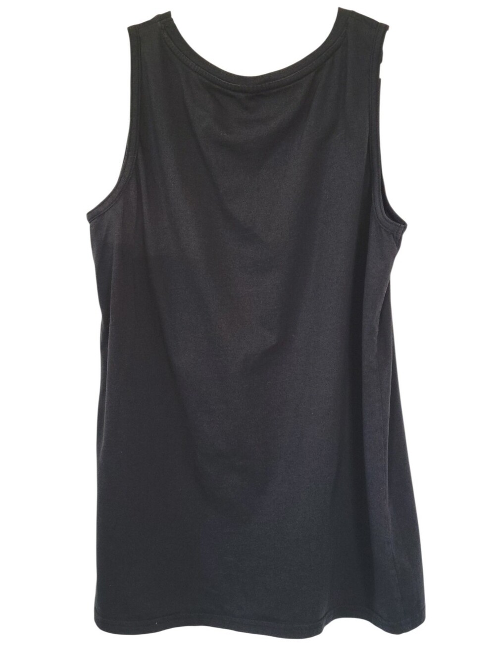 Pact Organic Cotton Black M Muscle Tank Capsule Minimalist Relaxed - Picture 5 of 10